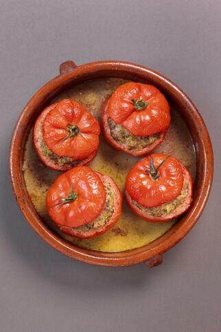 Gefüllte Ofentomaten Gefüllte Ofentomaten