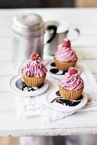 Himbeer-Cupcakes Himbeer-Cupcakes