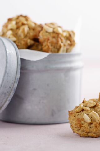 Erdnuss-Bananen-Softkekse Erdnuss-Bananen-Softkekse