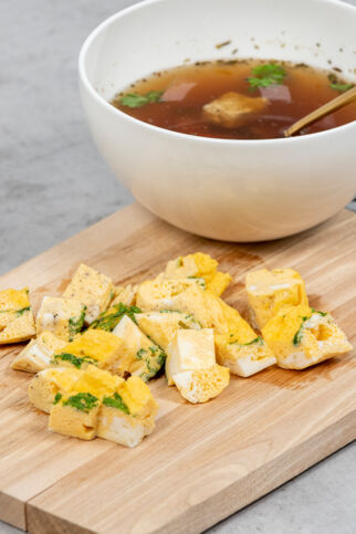 Eierstich aus der Mikrowelle Eierstich aus der Mikrowelle