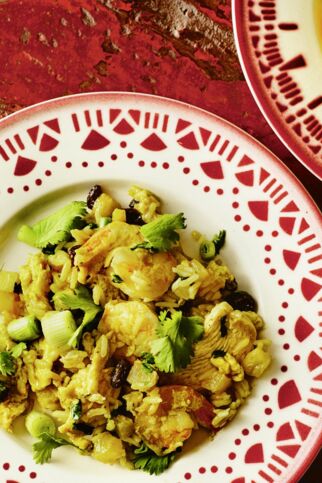 Ananas-Reis mit Hähnchen Ananas-Reis mit Hähnchen