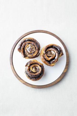 Schokoschnecken aus der Muffinform Schokoschnecken aus der Muffinform