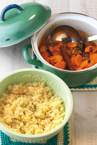 Couscous mit Rosinenmöhren Couscous mit Rosinenmöhren