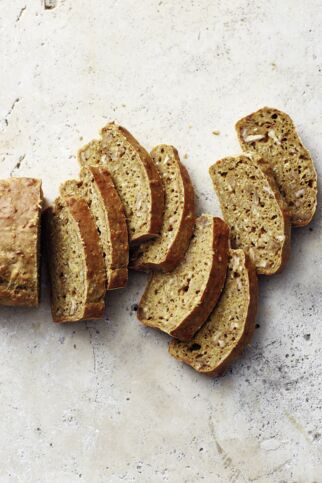 Bananenbrot mit Haferflocken Bananenbrot mit Haferflocken