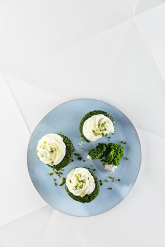 Spinat-Zitronen-Cupcakes Spinat-Zitronen-Cupcakes