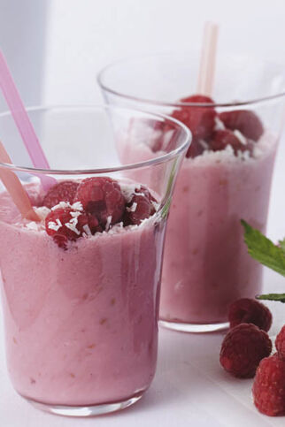 Himbeer-Buttermilchshake Himbeer-Buttermilchshake