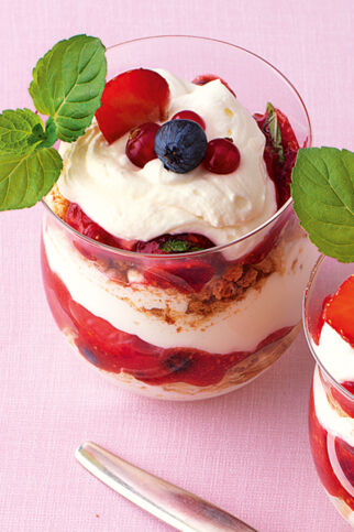 Beeren-Schichtspeise Beeren-Schichtspeise
