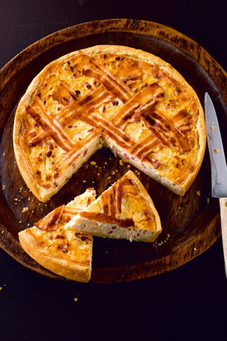 Sauerkrautkuchen Sauerkrautkuchen