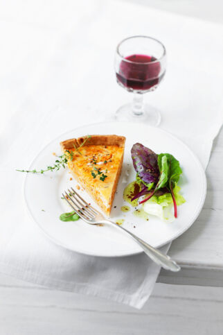 Pikanter Kürbis-Käse-Kuchen Pikanter Kürbis-Käse-Kuchen