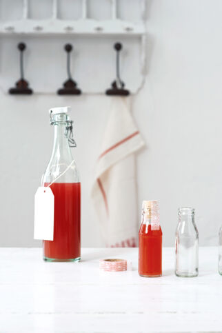 Rhabarbersirup Rhabarbersirup