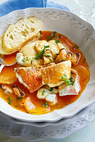 Bouillabaisse mit Rouille Bouillabaisse mit Rouille