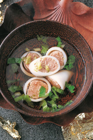 Tintenfischsuppe Tintenfischsuppe