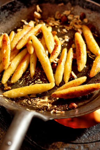 Schupfnudeln mit Nussbutter Schupfnudeln mit Nussbutter