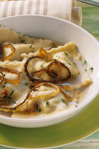 Geschmälzte Maultaschen Geschmälzte Maultaschen