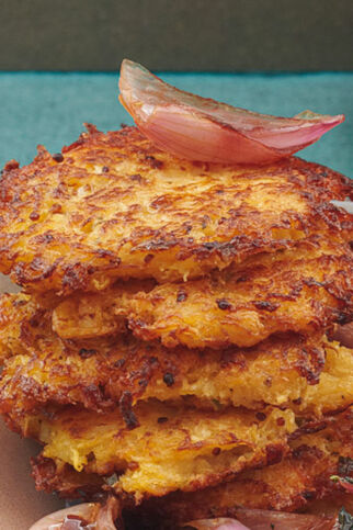 Steckrübenpuffer Steckrübenpuffer