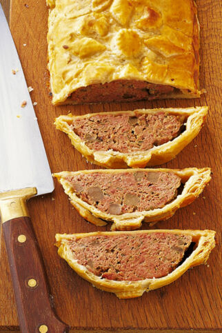 Leberpastete im Teigmantel Leberpastete im Teigmantel