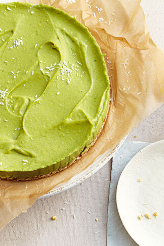 Avocado-Limetten-Torte Avocado-Limetten-Torte