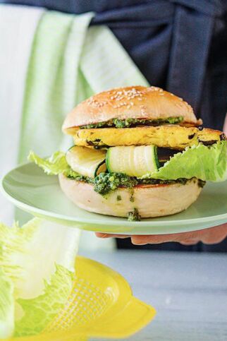 Polenta-Burger Polenta-Burger