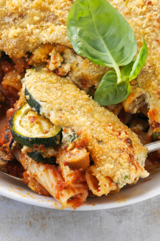 Pastitsio mit Ricotta Pastitsio mit Ricotta