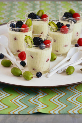 ZITRONEN-KRÄUTER-MOUSSE ZITRONEN-KRÄUTER-MOUSSE