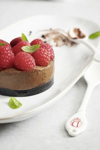 Schoko-Himbeer-Törtchen Schoko-Himbeer-Törtchen