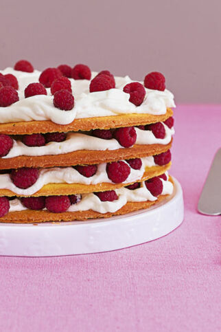 Himbeer-Schichttorte Himbeer-Schichttorte