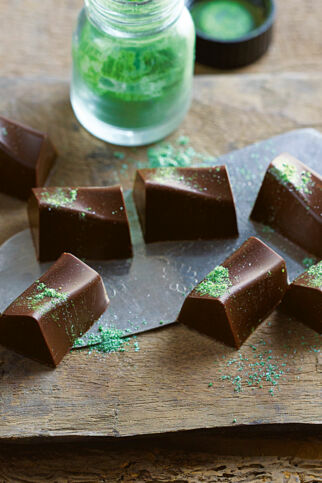 Minzpralinen Minzpralinen