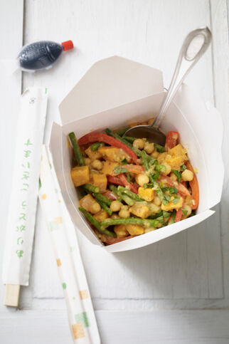 Süßkartoffel-Curry mit Kichererbsen Süßkartoffel-Curry mit Kichererbsen