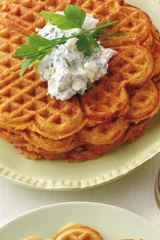 Kürbiswaffeln Kürbiswaffeln