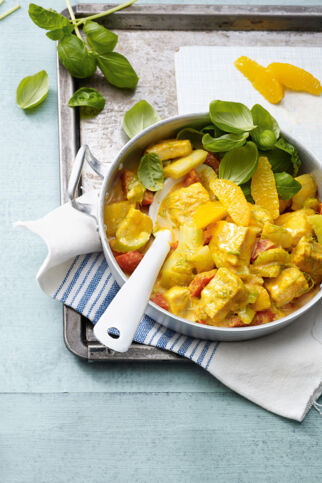 Gelbes Fischcurry Gelbes Fischcurry