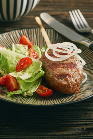 Kichererbsen-Hack-Spieße Kichererbsen-Hack-Spieße