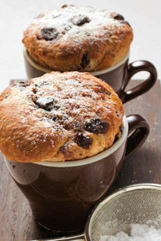 Kleine Schokoladen-Panettone Kleine Schokoladen-Panettone