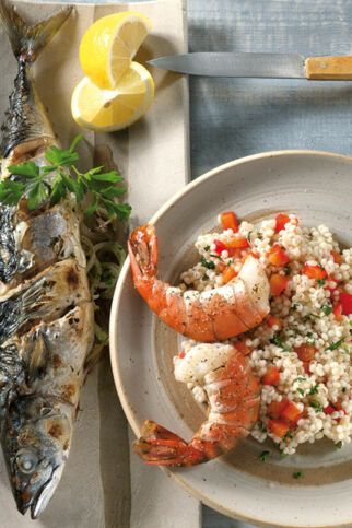 Türkische Zwiebel-Makrelen Türkische Zwiebel-Makrelen