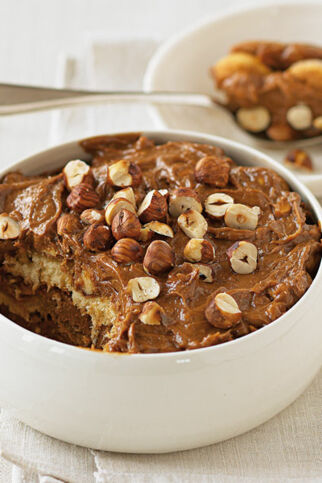 Kanarisches Nugat-Creme-Dessert Kanarisches Nugat-Creme-Dessert