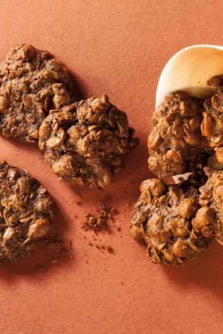 Erdnuss-Haferflocken-Plätzchen Erdnuss-Haferflocken-Plätzchen