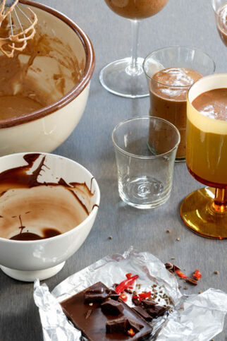 Schoko-Chili-Mousse Schoko-Chili-Mousse