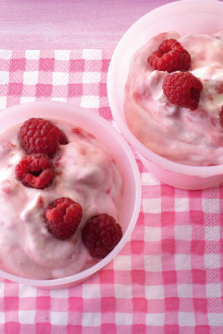 Himbeermousse Himbeermousse