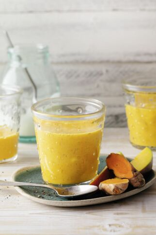 Mango-Sanddorn-Lassi Mango-Sanddorn-Lassi