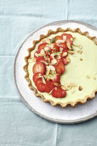 Avocado-Erdbeer-Tarte Avocado-Erdbeer-Tarte