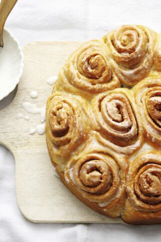 Zimtschneckenkuchen Zimtschneckenkuchen
