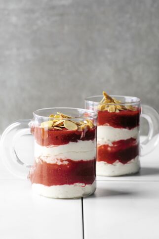 Himbeer-Schichtdessert Himbeer-Schichtdessert