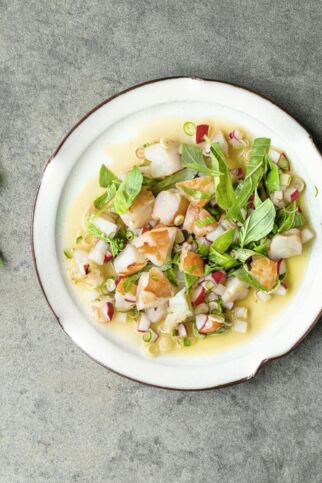 Marinierte Garnelen thailändische Art Marinierte Garnelen thailändische Art