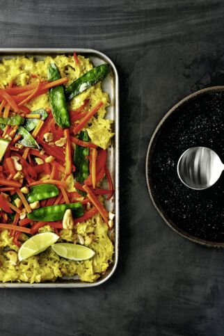 Kokos-Curry-Reis Kokos-Curry-Reis