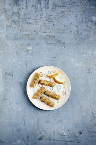 Apfel-Pfirsich-Stangen Apfel-Pfirsich-Stangen