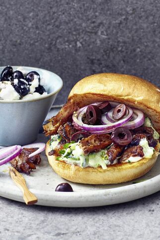 Lupinengyros-Burger Lupinengyros-Burger