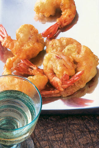 Garnelen im Bierteig Garnelen im Bierteig