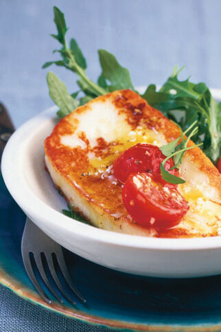 Gebratener Halloumi Gebratener Halloumi