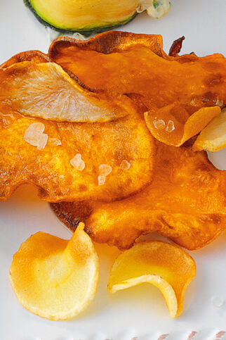 Bunte Gemüsechips Bunte Gemüsechips