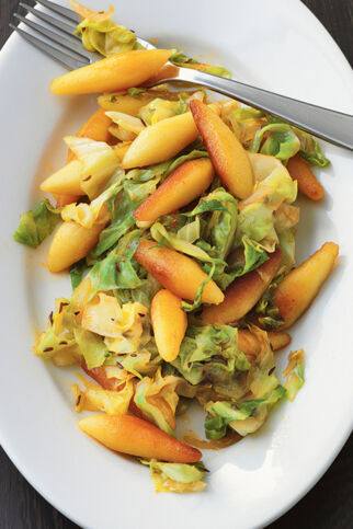 Schupfnudeln mit Spitzkohl Schupfnudeln mit Spitzkohl