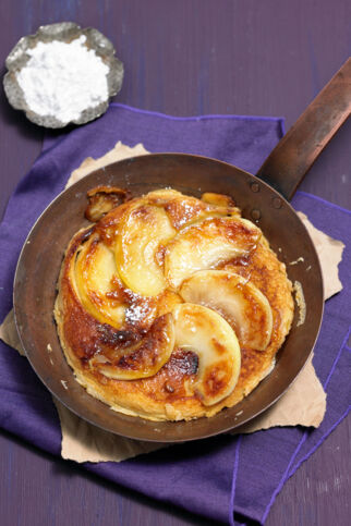 Karamellisierter Apfelpfannkuchen Karamellisierter Apfelpfannkuchen
